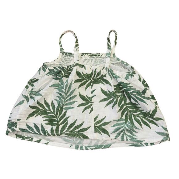 Joyspun 100% Cotton Palm Leaf 2 Piece Set Women’s Sz 4-6 Vacation Beach Costal - Picture 5 of 15